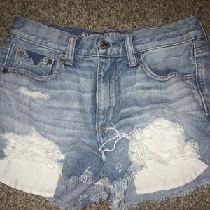 high waisted shorts !!